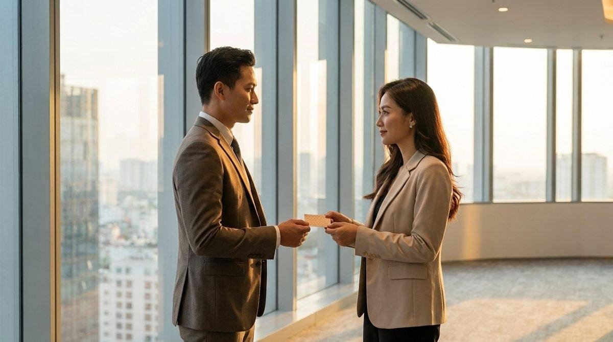 Cách quản lý danh thiếp hiệu quả khi trao đổi với đối tác chuyên nghiệp.
