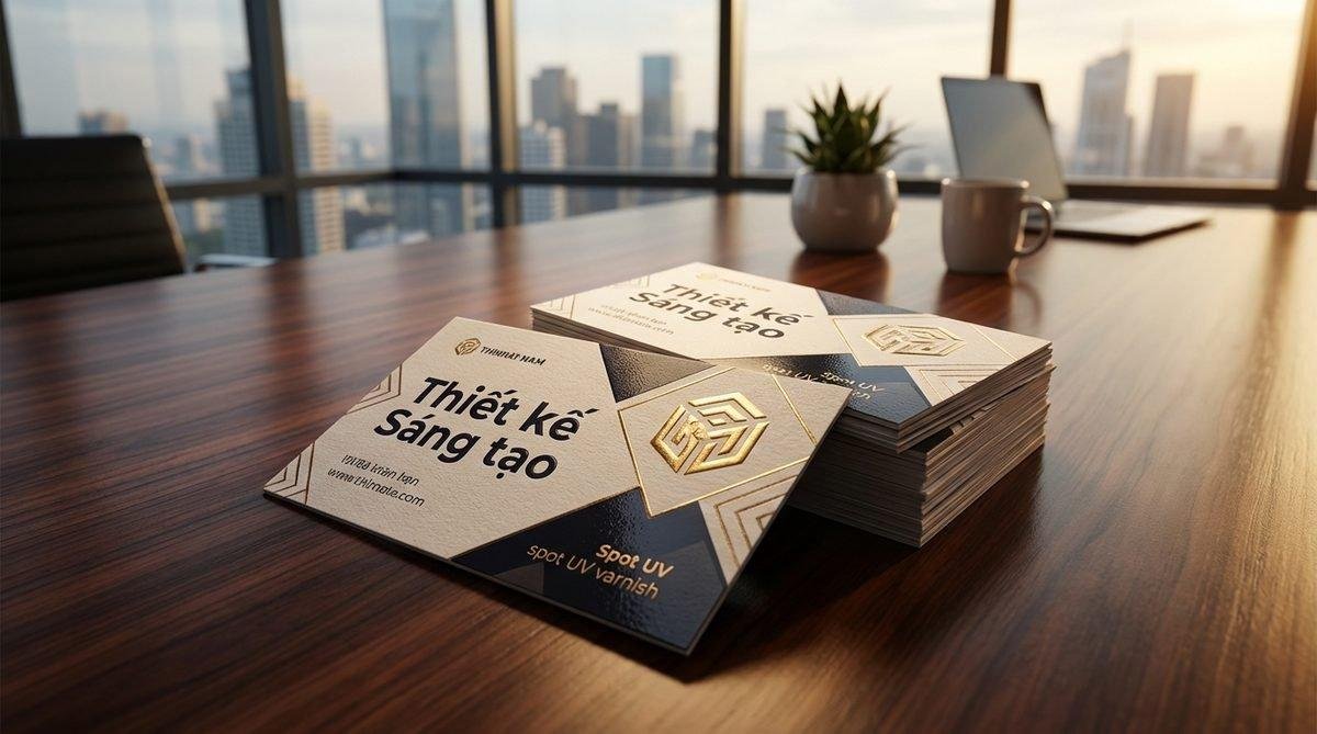Các mẫu xu hướng danh thiếp hiện đại với kỹ thuật in ấn độc đáo từ In Ấn Thiên Ngọc