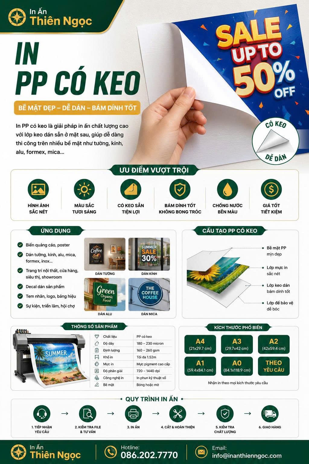 In PP có keo
