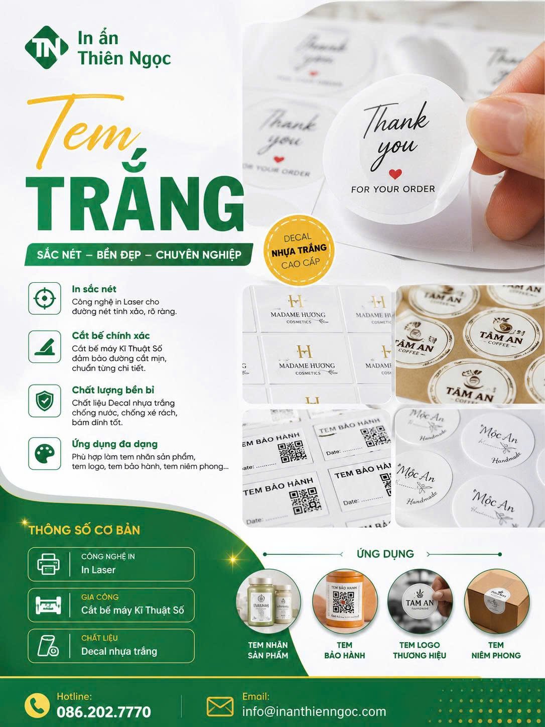 Tem trắng