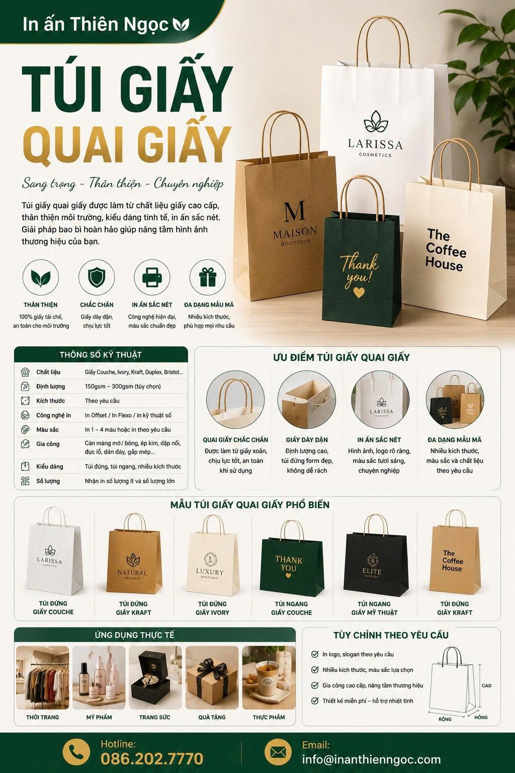Túi giấy quai giấy