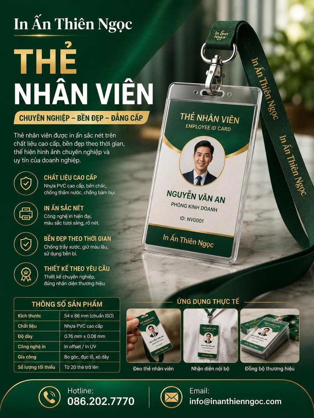 thẻ nhân viên